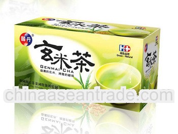 Korea elixir organic natural genmaicha in green teabag