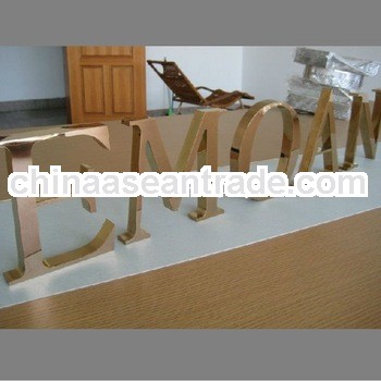 Laser Cutting Stainless Steel Signage