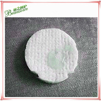 Lint free absorbent cotton pad support cosmetic