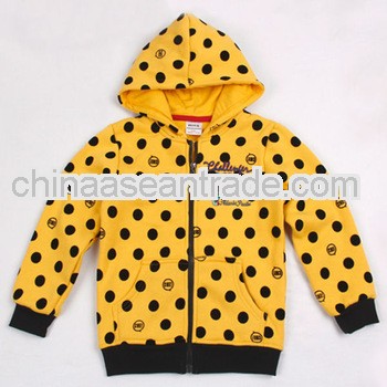 Lovely Chlid Zipper Up Printed Baby Hoodie A3420 from Nova