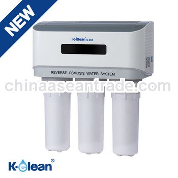 Low TDS value non-electric booster pump residential mineral ro water system
