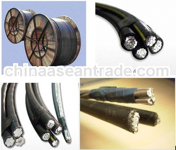 Low and Meduim Voltage XLPE insulated overhead ABC cable