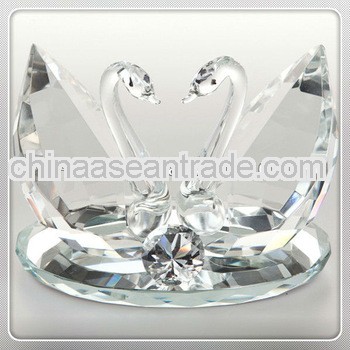 Luxurious Crystal Swan Wedding Decoration For Wedding Favors