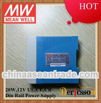 MEAN WELL ul Din Rail Power Supply 20W 12V MDR-20-12