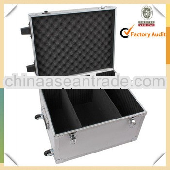 MLD-FC372 Superior Quality Professional Custom Rolling Trolley Aluminium Carry Case