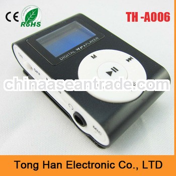 MP3 MUSIC PLAYER WITH LCD SCREEN FM RADIO AND VOICE RECORDER TH A006