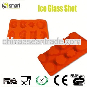 Many pane silicone ice tray