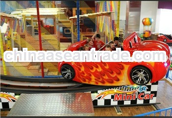 Mcqueen &mini car kiddie ride game machine