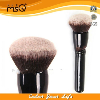 Mineral cosmetic powder dispenser brush