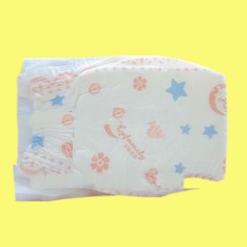 Molfix baby diaper/elastic velcro tape/super absorbent core