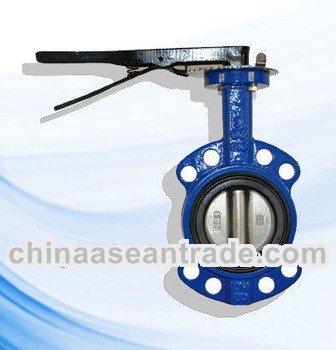 NBR Seat Handle Operation Butterfly Valve