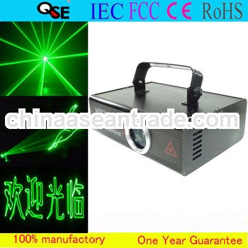 New & Hot !!! Professional Stage 2W Green Animation Laser Light Green Animation Laser 2W