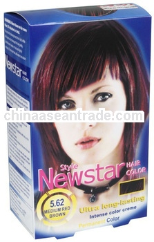 New Start Hair Color With GMP 5.62 Medium Red Brown