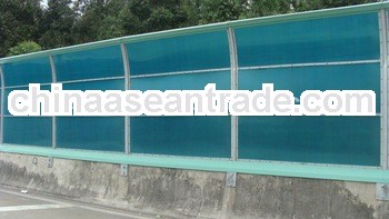 New design green highway sound barrier polycarbonate sheet