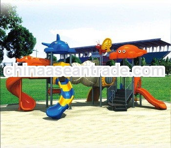 New kids Outdoor playground climb tube slide for sale (KYH-05801)