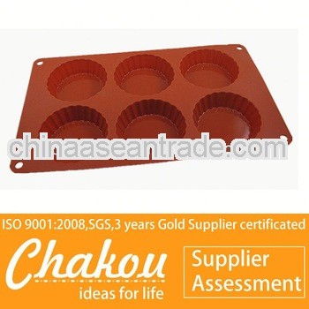New products silicone cake mould cookie cup for Christmas