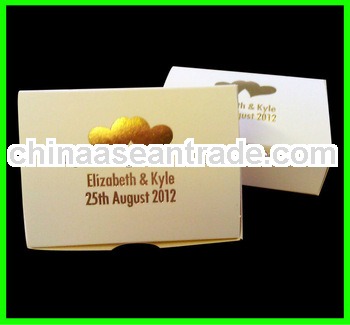 New style wedding cake card box packaging
