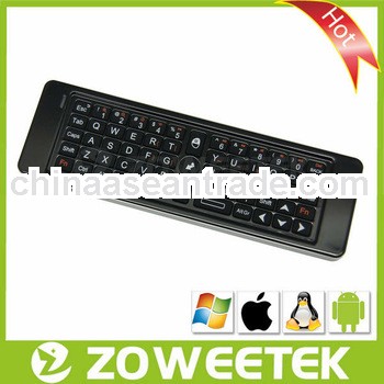 Newest Skype Phone Fly Mouse Keyboard with IR Remote for Mini PC