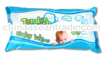 Non Alcohol Antibacterial Wet Wipes / Wet Tissue