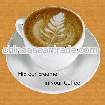 Non dairy creamer of 3 in 1 instant coffee powder