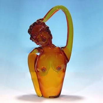Nude Body Glass Art Deco