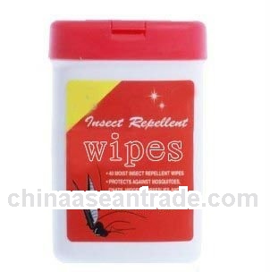 OEM Mosquito & Insect repellent Wet Wipes in Tub