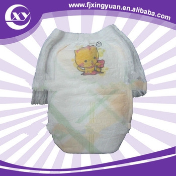 OEM&ODM elastic waistband pull ups baby diapers