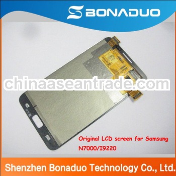 Original repair parts for samsung galaxy note n7000/ i9220 lcd display with touch screen assembly