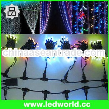 Outdoor decoration cheap decorative led waterfall curtain lights