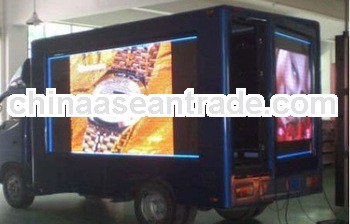 P16 2R1G1B Truck full color moving led display&Vehicle led display