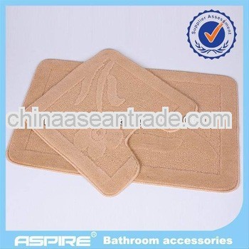 PP anti-slip bath mat set