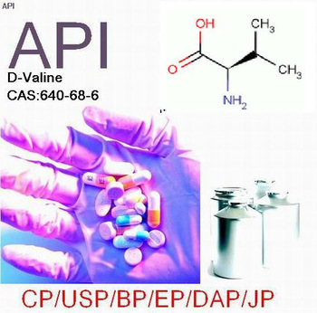Pharmaceutical drug:D-Valine,CAS:640-68-6