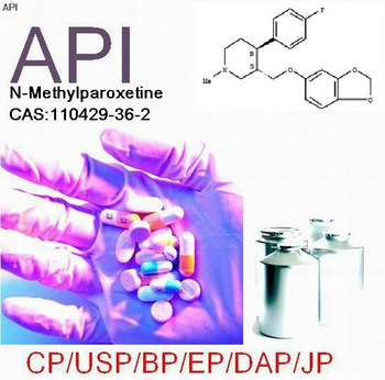 Pharmaceutical drug:N-Methylparoxetine,CAS:110429-36-2