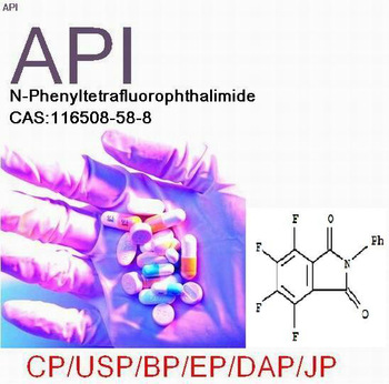 Pharmaceutical drug:N-Phenyltetrafluorophthalimide,CAS:116508-58-8