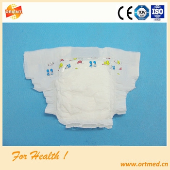Polyethylene film easy to use newborn baby diapers