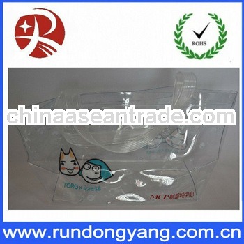 Popular Casual Sweet Jelly Clear Transparent PVC Waterproof Shoulder Bags