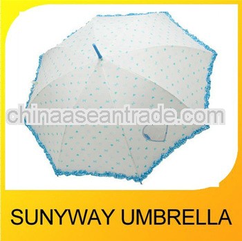 Pretty Heat Transfer Lace Kids Umbrella