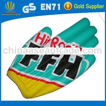 Professional cheap customized pvc giant inflatable hand