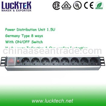Rack mount power distribution unit Germany Type