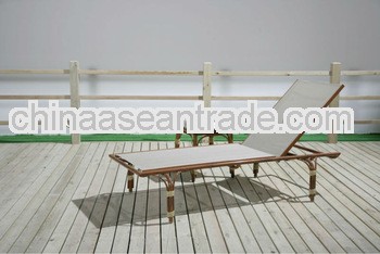 Rattan folding bench garden used patio furniture (DW-CL013+DW-GT04 ) A