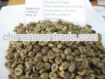 Robusta Coffee Bean SCR 16 Grade1