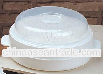 Round Microwavable food storage container