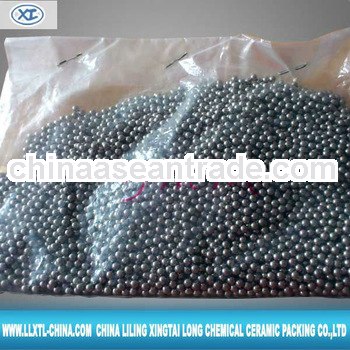 Round small black super quality low price grinding media balls