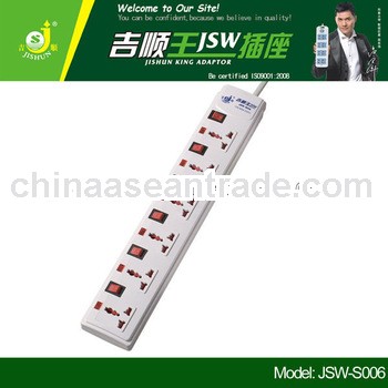 S006 Individually Switched Surge Protected Extension Lead
