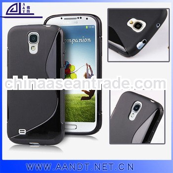 S Shape Rubber TPU Case For Samsung Galaxy S4 i9500