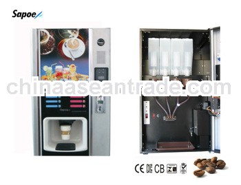 Sapoe Popular Hot & Cold Coffee Retail Vending Machine