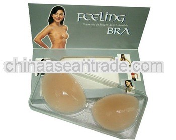 Self-adhesive bra silicone sexi girl wear bra