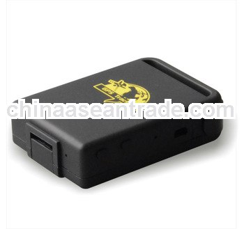 Shenzhen mini spy realtime mini gsm gprs gps tracker car tk102-2