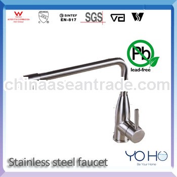 Single Handle Lead-Free stainless steel tap water mixer