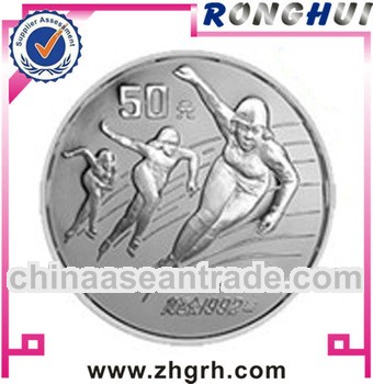 Skating sports commemorative coin supplier/maker/manufactory/Wholesaler